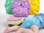Re-washable Baby Cloth Diapers with Waterproof Materials