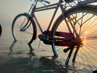 Read color bicycle