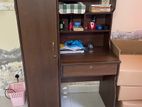 Reading Table, Almirah, Kitchen Rack, Glass Showcase, Center Table Combo