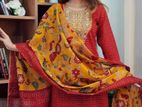 Readymade cotton Three piece Salwar kameez set