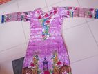 Readymade silk 3 pieces dress