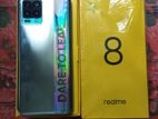 Realme 8 8/128 full box (Used)