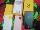 Realme 8 Ful box8/128 dam fxt (Used)