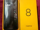 Realme 8 with box (Used)