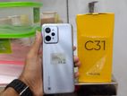 Realme C31 4+4 gb ram 64 rom (Used)