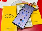 Realme C35 4/128GB full Box (Used)