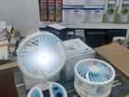 Rechargable folding fan