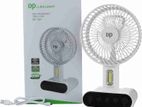 Recharge Fan with LED Light - DP-7624