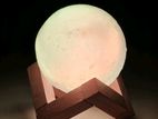 Rechargeable 3D Moon Lamp With Remote 8cm