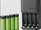 Rechargeable Batteries & Charger (ideal For Camera Flash Use)