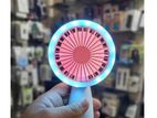 Rechargeable fan with led ligh Portable mini