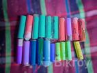 Rechargeable pencil battery