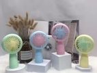 Rechargeable Portable Handheld Mini Cooler Fan with Lights