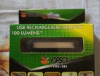 Rechargealbe Taillight 100 lumens+ usb