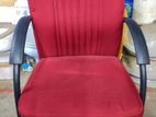 Red Mild Steel cs 1004A Visitor Chair