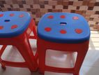 Red stool 2 piece