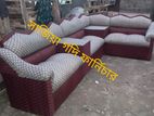 রেড কালার কণার sofa