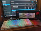 Redragon KUMARA K552 RGB(Red Switch) White Mechanical Keyboard