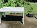Rfl Caino Dinner Table 6 Seat P/l - White