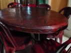 RFL dining table 6 seat with chair