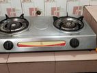 RFL Double Burner Gas Stove and Cylinder