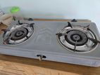 RFL Double Burner Teflon coating Cylinder gas stove