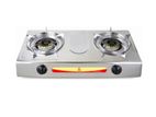 Rfl Stainless Steel Double Gas Stove (ng/cylinder Both Nozzle Available)