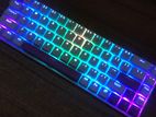RGB 60% mechanical gaming keyboard (red switches)