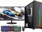 RGB casing Gigabyte core i3 4th gen pc with 19" monitor