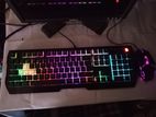 RGB gaming keyboard and mouse