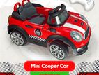 Ride on Mini Cooper Car Both Remote Control & Manual Drive For Kids