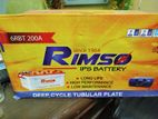 Rimso Tubular Battery 200ah .model- 6 RBT