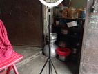 Ring light with stand studio