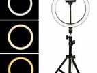 Ring light with tripod stand 10"
