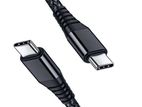 RIVO CT-104 (60W/3A -Type C to Type PD Cable)