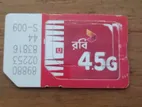 Robi Prepaid 4g Sim Old Series নাম্বার 01817