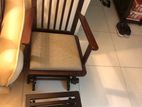 Rocking chair and footstool