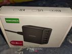Rocoren Multi Desktop Charger. Total Output 100w
