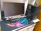 Rog brand mouse and keyboard pad....