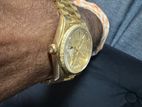 Rolex Day-Date 18078 Champagne Dial 18k gold President Bark Watch 36 mm.