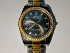 Rolex Inspired Premiumgents Wrist Watch – Gold Silver Combo