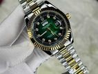 Rolex Quartz Movement Stainless Steel Analog Watch For Men