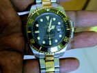 Rolex Submarine Watch Auto+চাবি Full Steel ১০০%