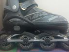 Roller skates shoes size adjustable