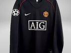 Ronaldo prime 2008 man unaited jersy black