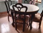 Round Dining Table With 04 Chairs