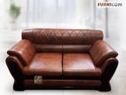 Round Wedge Luxury Sofa Set (2 seater)-New