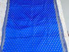Royal Blue Double-sided Silk Katan