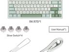 Royal Kludge RK R75 RGB Hot-Swappable Mechanical Keyboard(<1 week used)