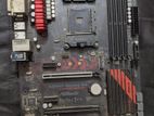 Ryzen 5 2600 + AsRock AB350 Gaming K4 Motherboard combo